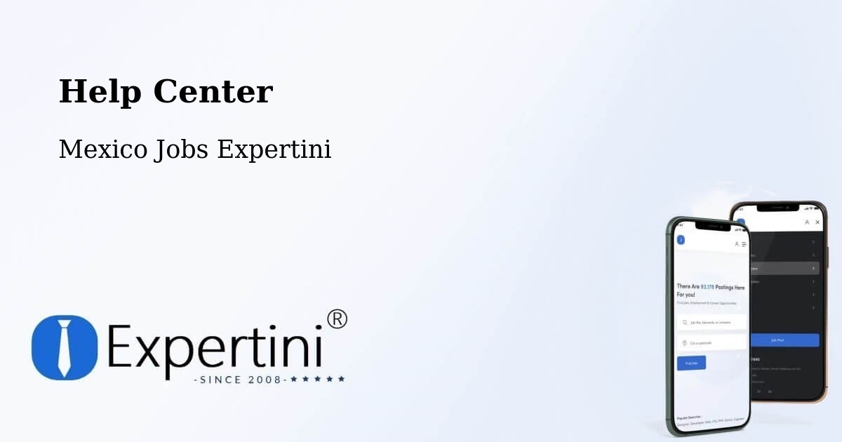 Help Center – Peñuelas - Mexico Jobs Expertini